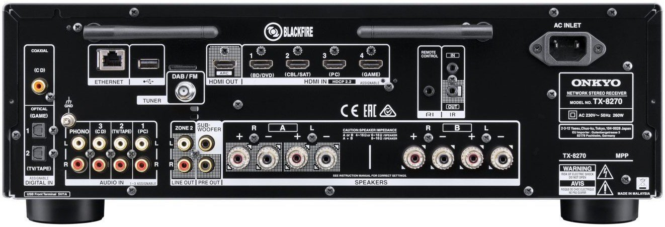 onkyo-tx-8270-black-rear-receptor-estereo onkyo-tx-8270-black-rear-receptor-estereo