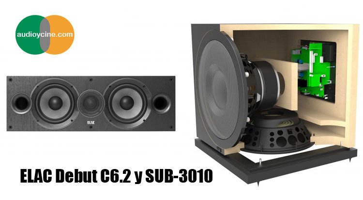 Elac-Debut-C62-sub3010-audioycine altavoces-Elac-Debut-C62-y-subwoofer-sub3010