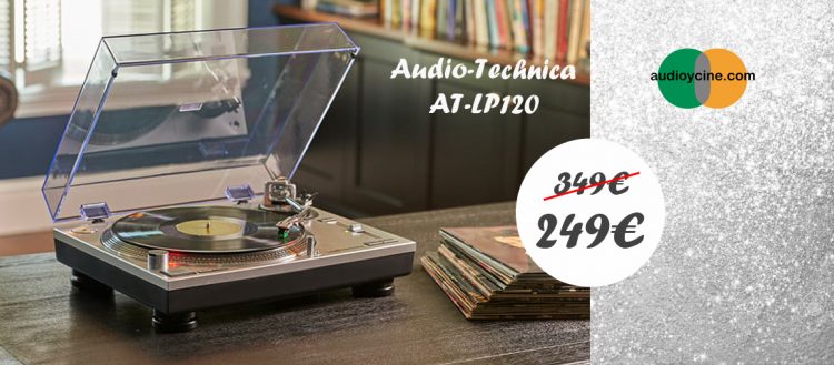 Giradiscos-AUDIO-TECHNICA-AT-LP120-AUDIOYCINE