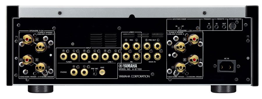 amplificador-integrado-Yamaha-a-s1100-conexiones-traseras