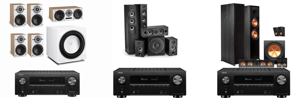 denon-avr-x2600h-dal-elac-klipsch packs-denon-avr-x2600h-dal-elac-klipsch