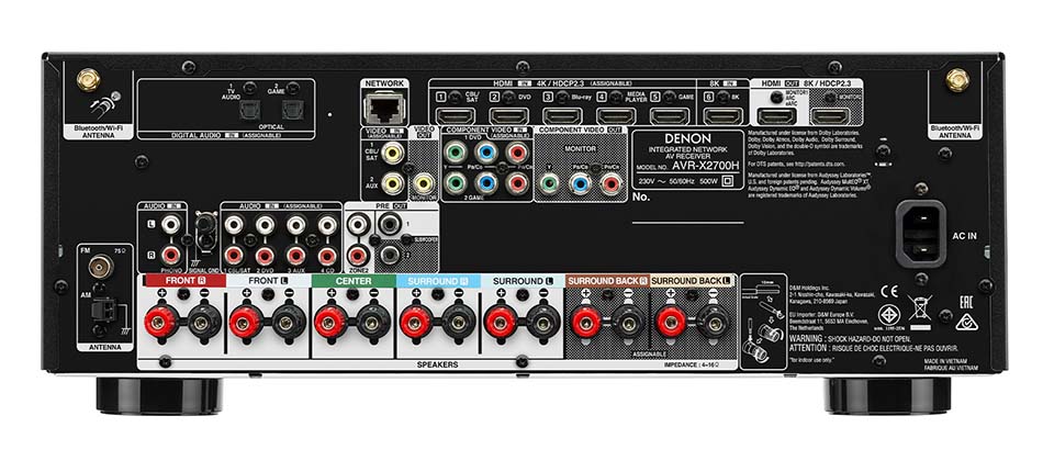 denon-avr-x2700h-trasera denon-avr-x2700h-trasera-conexiones